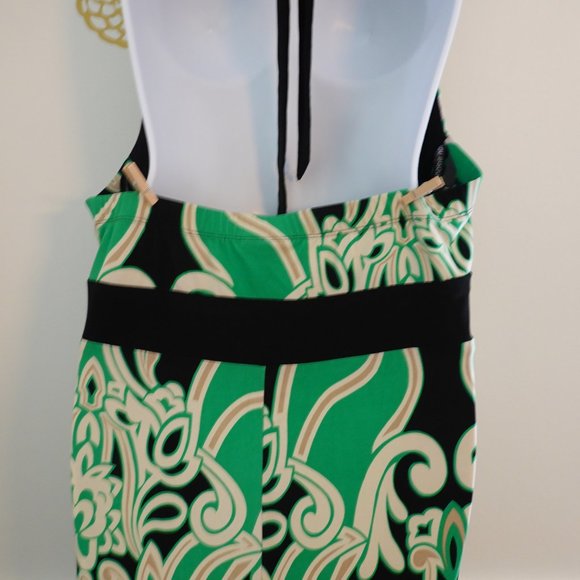 (NWT) Bisou Bisou Print Halter Maxi Dress 22W - Picture 5 of 11